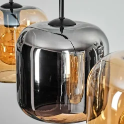 Lauden Suspension Noir, 4 lumières