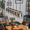 Lauden Suspension Noir, 5 lumières