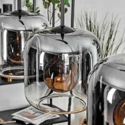 Lauden Suspension Noir, 5 lumières