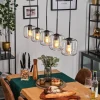 Lauden Suspension Noir, 5 lumières