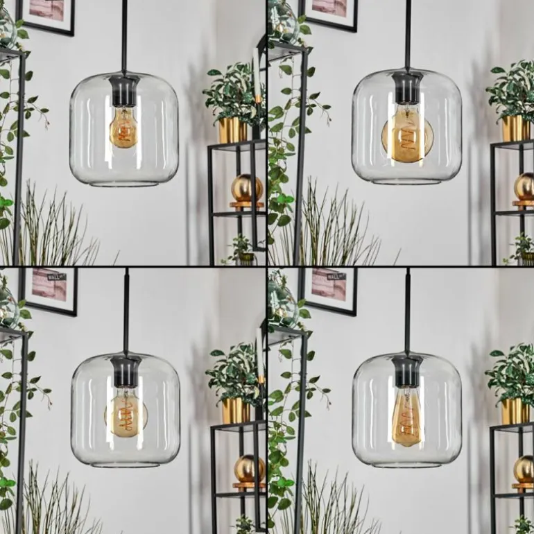 Lauden Suspension Noir, 5 lumières