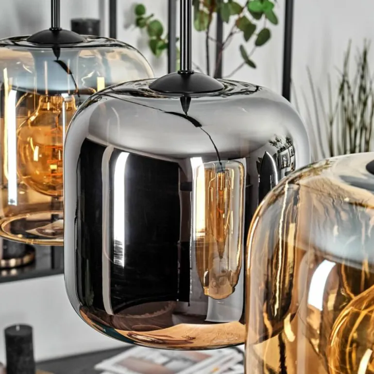 Lauden Suspension Noir, 5 lumières