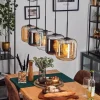 Lauden Suspension Noir, 5 lumières