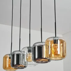 Lauden Suspension Noir, 5 lumières
