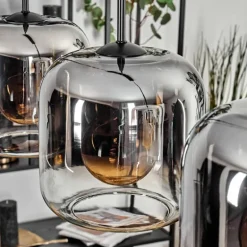 Lauden Suspension Noir, 5 lumières