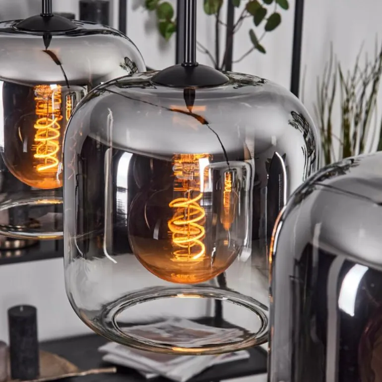 Lauden Suspension Noir, 5 lumières
