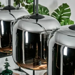 Lauden Suspension Noir, 5 lumières