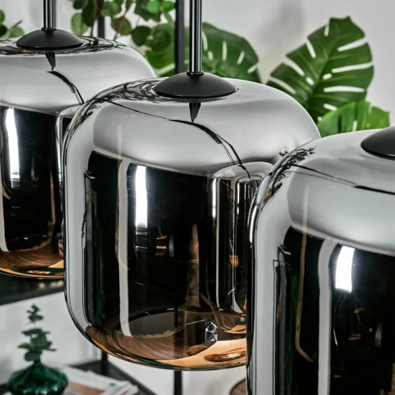 Lauden Suspension Noir, 5 lumières