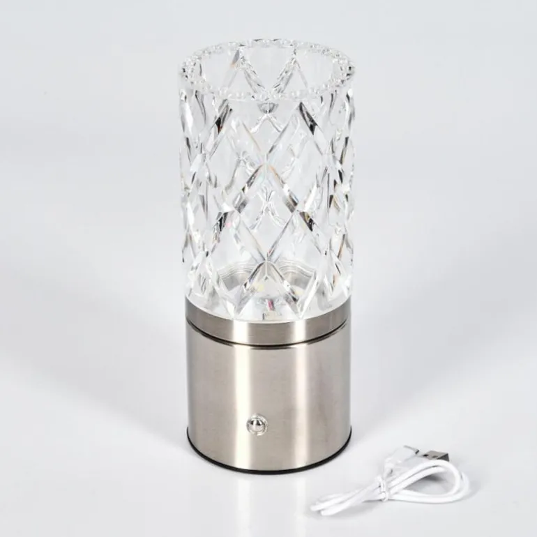 Lauter Lampe à poser LED Nickel mat, 1 lumière