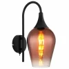 Lavus Applique murale Luminaires Globo Lighting Noir, 1 lumière