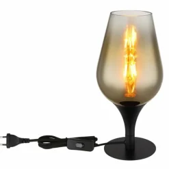 Lavus Lampe à poser Luminaires Globo Lighting Noir, 1 lumière