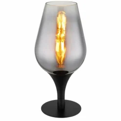 Lavus Lampe à poser Luminaires Globo Lighting Noir, 1 lumière