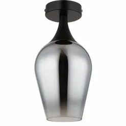 Lavus Plafonnier Luminaires Globo Lighting Noir, 1 lumière