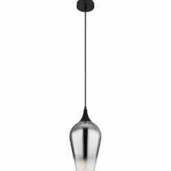 Lavus Suspension Luminaires Globo Lighting Noir, 1 lumière