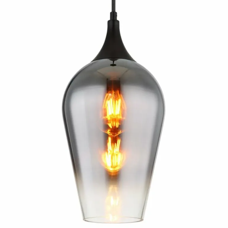 Lavus Suspension Luminaires Globo Lighting Noir, 1 lumière