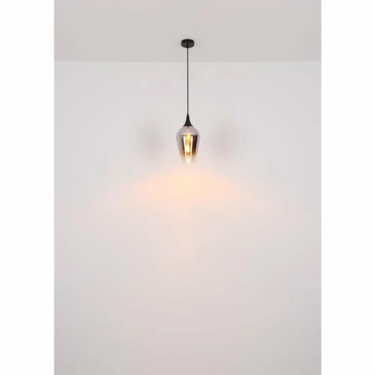 Lavus Suspension Luminaires Globo Lighting Noir, 1 lumière