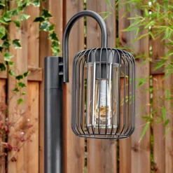 Lejonbacken Luminaire extérieur, Eclairage de chemin Noir, 1 lumière