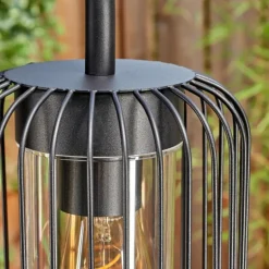Lejonbacken Luminaire extérieur, Réverbère, Eclairage de chemin Noir, 3 lumières