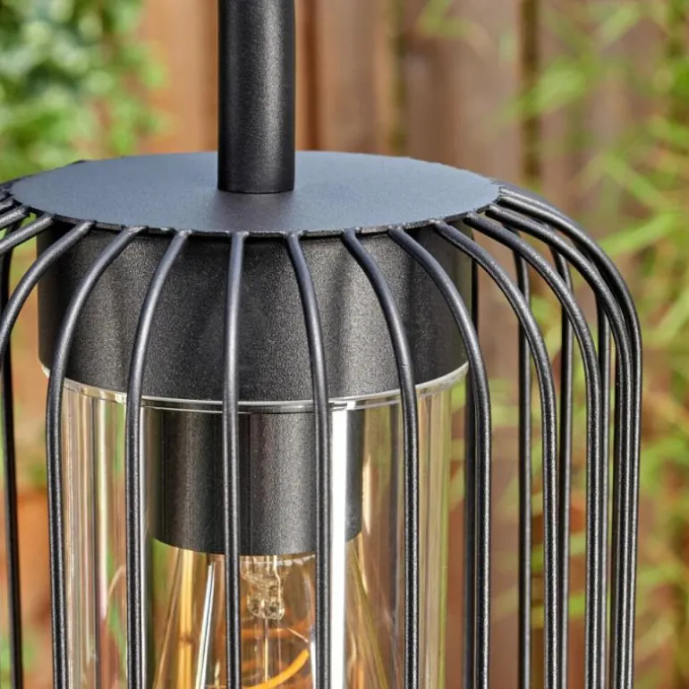 Lejonbacken Luminaire extérieur, Réverbère, Eclairage de chemin Noir, 3 lumières