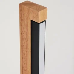 Lemene Lampadaire LED Écru, Noir, 1 lumière