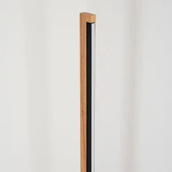Lemene Lampadaire LED Écru, Noir, 1 lumière