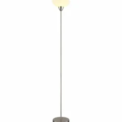 Lima Lampadaire Luminaires Globo Lighting Nickel mat, 1 lumière