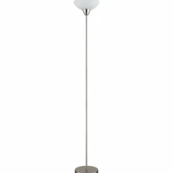 Lima Lampadaire Luminaires Globo Lighting Nickel mat, 1 lumière