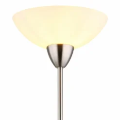Lima Lampadaire Luminaires Globo Lighting Nickel mat, 1 lumière