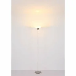 Lima Lampadaire Luminaires Globo Lighting Nickel mat, 1 lumière