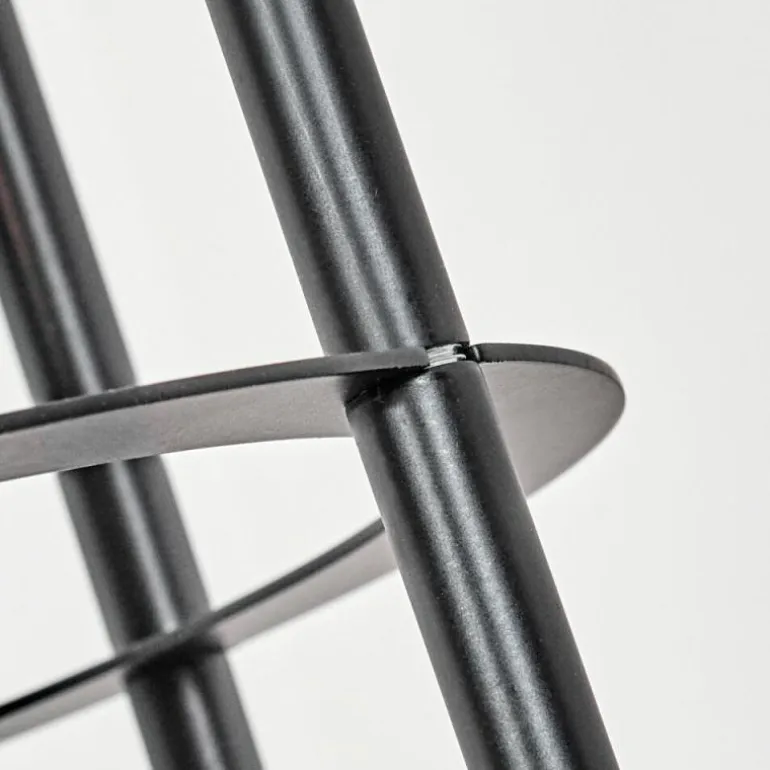 Limmingen Lampadaire Bois clair, Noir, 4 lumières