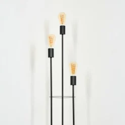 Limmingen Lampadaire Noir, 3 lumières