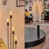 Limmingen Lampadaire Noir, 4 lumières