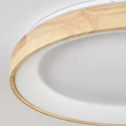 Lockeby Plafonnier LED Écru, Blanc, 1 lumière, Télécommandes