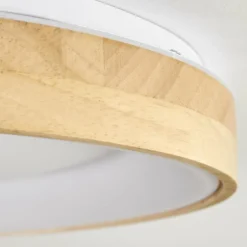 Lockeby Plafonnier LED Écru, Blanc, 1 lumière, Télécommandes