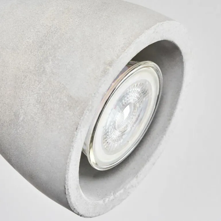 Lomma Plafonnier Acier brossé, 3 lumières