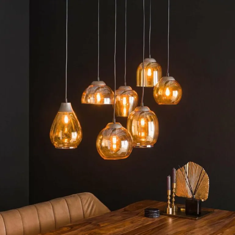 lustre Balanka Anthracite, 7 lumières