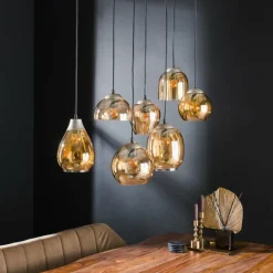 lustre Balanka Anthracite, 7 lumières