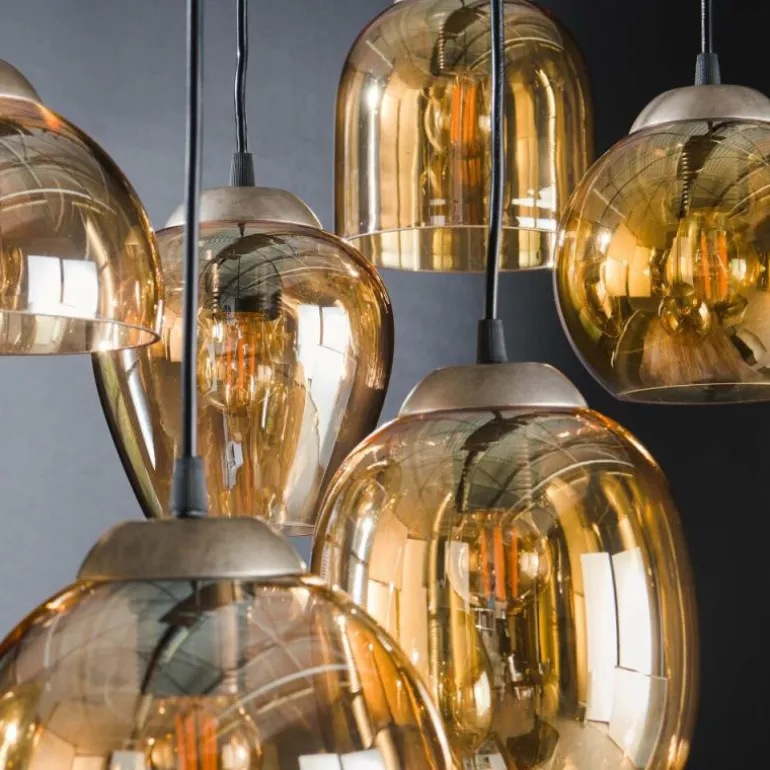 lustre Balanka Anthracite, 7 lumières