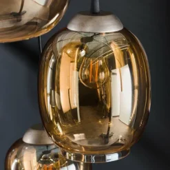 lustre Balanka Anthracite, 5 lumières