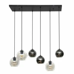 lustre Bicolore Anthracite, 7 lumières