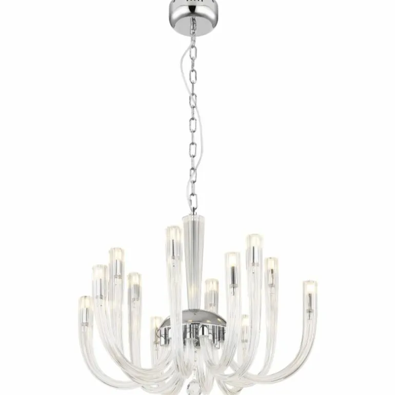 Lustre Globo AKKO Clair, 12 lumières