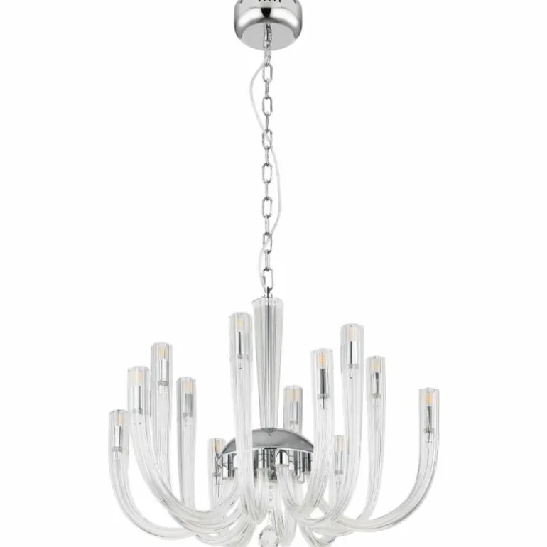 Lustre Globo AKKO Clair, 12 lumières