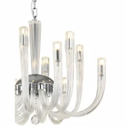 Lustre Globo AKKO Clair, 12 lumières