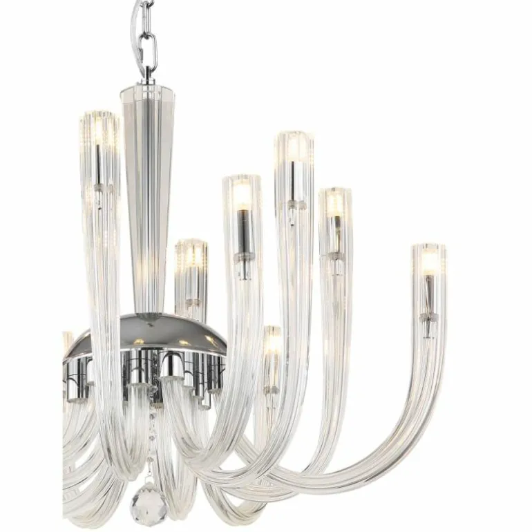 Lustre Globo AKKO Clair, 12 lumières