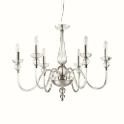 Lustre Ideal Lux DOGE Chrome, 6 lumières