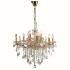 Lustre Ideal Lux FLORIAN Or, 12 lumières