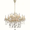 Lustre Ideal Lux FLORIAN Or, 18 lumières