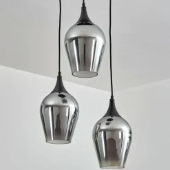 Lutarp Suspension, Suspension Noir, 3 lumières