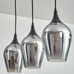 Lutarp Suspension, Suspension Noir, 3 lumières