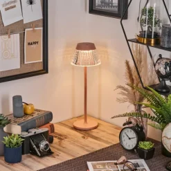 Macos Lampe de bureau, Lampe à poser, Liseuse LED Rose, 1 lumière